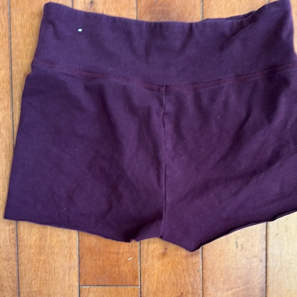 Aerie Women's Athletic Shorts - Dark Purple - Picture 5 of 5